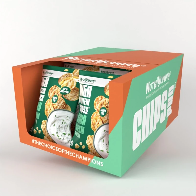NUTRIYUMMY PROTEIN CHIPS CREAM & ONION 50 G