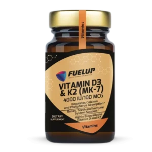 VITAMIN D3 + K2 MK-7, 120 VEG SOFTGELS