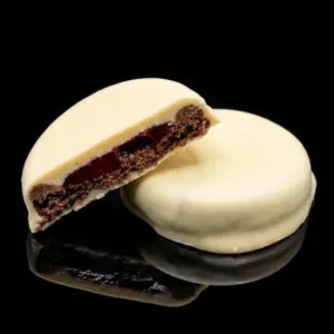 NUTRIYUMMY NO ADDED SUGAR COOKIES PEANUT BUTTER STRAWBERRY JELLY 128G