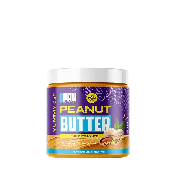 6PAK NUTRITION PEANUT BUTTER SMOOTH 500 G.